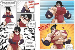 sarada uchiha from boruto: naruto next generations by co-opvillain