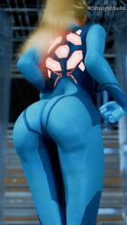 3d 9:16 animated animated animated ass_focus back_view big_ass big_breasts blonde_hair bodysuit hourglass_figure huge_breasts large_breasts light-skinned_female metroid metroid_other_m nintendo ponytail samus_aran shaking_butt slim_waist solo straightasan voluptuous wide_hips zero_suit_samus