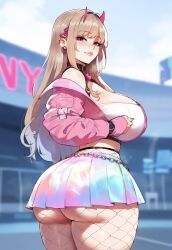 1girls ai_generated ass ass_bigger_than_head ass_cleavage ass_focus ass_up bimbo bimbo_body choker female fishnet fishnet_legwear fishnet_pantyhose fishnets goddess_of_victory:_nikke hi_res huge_ass huge_breasts huge_butt huge_thighs large_ass large_breasts large_butt large_thighs miniskirt miyuai nai_diffusion naughty_face outdoors paag pawg presenting smile stable_diffusion thiccwithaq_(ai_style) thick thick_ass thick_butt thick_hips thick_legs thick_thighs viper_(nikke) voluptuous voluptuous_female wide_hips