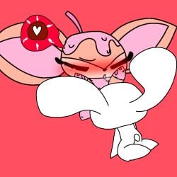 badly_drawn bunny chikn_nuggit fennec furry impregnation iscream_(chikn_nuggit) ovum red_background sperm_cell sperm_meets_ovum