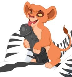 anthro cub disney feral_female furry penis special_k the_lion_king the_lion_king_ii:_simba's_pride vitani zebra