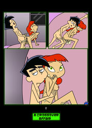 1boy 1girls atomic_betty betty_barrett breasts crossover danny_fenton danny_phantom female male straight_hair tagme wdj