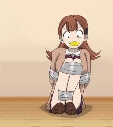 1girls bondage bound_and_gagged cloth_gag damsel_in_distress female female_only female_solo gagged gagged_female hands_tied komi-san_wa_komyushou_desu legs_tied legs_tied_together shoes solo solo_female solo_only stuff_gag stuffed_mouth_gag tape tape_bondage tied_up yamai_ren