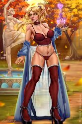 1girls abs arimatang armwear big_breasts big_thighs blizzard_entertainment blonde_hair blood_elf breasts breasts_bigger_than_head breasts_out bustier busty busty_female collar curvaceous curvaceous_figure curvy curvy_female curvy_figure curvy_hips eastern_kingdoms elf elf_ears elf_female female female_only gigantic_breasts heels high_heels horde huge_breasts huge_thighs lace lace-trimmed_thighhighs large_breasts lingerie looking_at_viewer magic massive_breasts massive_thighs nipple_bulge nipple_outline nipple_slip nipples nipples_outside original_character outside piercing piercings potion roleplay_character sexy stockings stockings_only thick_legs thick_thighs thunder_thighs thunderthighs tits_bigger_than_head tits_out voluptuous voluptuous_female vylina warcraft wide_hips wide_thighs world_of_warcraft