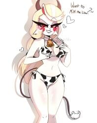 charlie morningstar (hazbin hotel) from hazbin hotel by m1ddi3kira (artist)