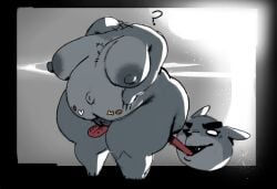 2026 anthro autocunnilingus belly big_breasts biped black_border border breasts claws colored detachable detachable_head digital_drawing_(artwork) digital_media_(artwork) domestic_cat dullahan empty_eyes erect_nipples estebon89 european_mythology eyebrows felid feline felis female female_anthro full-length_portrait genitals guillotina hi_res irish_mythology long_tongue mammal masturbation mewgenics mythology navel nipples no_pupils open_mouth oral oral_masturbation outie_navel overweight overweight_female plump_labia portrait sagging_breasts shaded solo standing sticker stickers_on_body stitch_(sewing) stubby_arms stubby_legs surgical_suture tongue tongue_out undead vaginal_masturbation vaginal_penetration vulva white_eyes