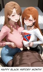 confederate-chan from black history month by soldatnr444