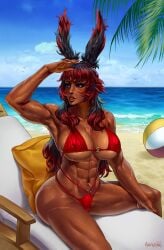 eliri from final fantasy by arimatang