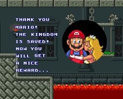 1boy 1girls animated blonde_female clothing crown cum_in_mouth deepthroat extremely_large_filesize fellatio female holding_penis male mario mario_(series) mustache nude_female nude_female_clothed_male oral_sex pixel_animation pixel_art plumber princess princess_peach son_of_a_peach sucking_penis super_mario_all-stars super_mario_bros. swallowing swallowing_bulge swallowing_cum taking_off_clothing tiara