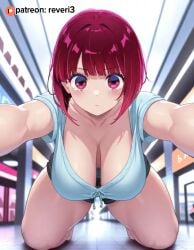 1girl 1girls 1woman ai ai_art ai_generated arima_kana artificial_intelligence bangs big_arms big_boobs big_breasts big_nipple big_thighs big_tits big_titties black_eyes black_shorts blue_clothes blue_clothing blue_shirt boobs braless breasts chubby chubby_body chubby_female chubby_girl chubby_woman curvy curvy_body curvy_female curvy_girl curvy_woman exhibition exhibitionism exhibitionist fat fat_body fat_female fat_girl fat_woman hetero_sex huge_arms huge_boobs huge_breasts huge_thighs huge_tits huge_titties large_arms large_boobs large_breasts large_thighs large_tits large_titties looking_at_viewer mall massive_boobs massive_breasts massive_thighs massive_tits massive_titties no_bra oshi_no_ko outdoors patreon plump plump_body plump_female plump_girl public public_exposure public_indecency red_eyes red_hair reveri3 short_hair solo solo_female solo_girl solo_woman thick thick_arms thick_body thick_female thick_girl thick_thighs thick_woman thighs tits titties