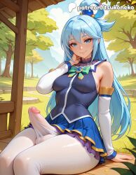 aqua (konosuba) from kono subarashii sekai ni shukufuku wo! by tsukoneko