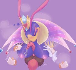2023 4_hands animal_genitalia animal_penis antennae_(anatomy) anthro anthro_on_top arachnid ariarik_o0 armless arthropod big_breasts big_penis bodily_fluids breast_grab breast_play breasts breath brown_anus brown_body censor_bar censored censored_genitalia censored_penis cetacean_genitalia cetacean_penis clothing crown digital_drawing_(artwork) digital_media_(artwork) dominant dominant_anthro dominant_female duo english_description erection eyelashes female female_anthro female_on_top floating_hands flying_sweatdrops genital_fluids genital_slit genitals gloves hand_on_breast handwear headgear heart_symbol hi_res humanoid humanoid_on_anthro humanoid_on_bottom hymenopteran ineffective_censorship insects kirby:_triple_deluxe kirby_(series) larger_anthro larger_female leaking_precum legless looking_at_genitalia looking_at_penis lying male male/female male_humanoid male_on_bottom mouthless multi_hand nintendo nipples on_back on_bottom on_front on_top on_top_of penis pink_nipples pink_penis precum precum_on_breasts precum_string purple_background purple_body purple_breasts purple_eyes queen_sectonia ridged_penis sex simple_background size_difference smaller_humanoid smaller_male spider spidr submissive submissive_humanoid submissive_male sweat sweatdrop tapering_penis taranza titjob tremble_spikes wasp yellow_body