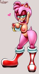 amy rose from sega by protagon