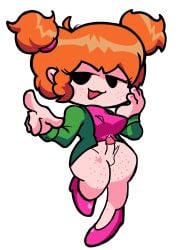 1futa :3 bottomless bottomless_futa d-side_girlfriend edited edited_art edited_official_artwork erection freckles friday_night_funkin friday_night_funkin_(d-side) friday_night_funkin_mod futanari ginger ginger_hair girlfriend_(friday_night_funkin) guestuser360 light-skinned_female penis pink_heels solo solo_focus tagme