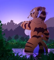 master tigress from dreamworks by inkybeaker