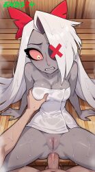vaggie (hazbin hotel) from hazbin hotel by ends34