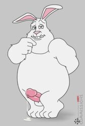 anthro big_buck_bunny blender_foundation hi_res humanoid_penis lagomorph leporid male male_only mammal penis rabbit slashweilerdog solo