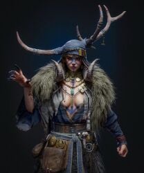 valka from assassin's creed (series) by jaeyong bae