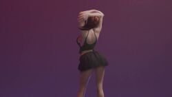 1girls 3d animated arms_behind_head arms_up ass ass_shake big_ass blizzard_entertainment bouncing_ass bouncing_breasts breasts brigitte brigitte_lindholm clothed_female dancing female gym_shirt hips looking_away music orange_hair overwatch panties ponytail shirt shoulder_tattoo sideboob skirt sound swaying swaying_breasts swaying_hips tagme tattoo themadcommander thighs upskirt video