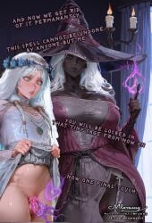 1girls ai_assisted ai_generated anus ass big_ass big_breasts black_body black_lingerie black_panties breasts bubble_butt busty casting_spell chastity_cage chastity_device cheating cheating_girlfriend cheating_wife cuck cuckold cuckold_pov cuckolding cum cumming dark-skinned_female dark_skin dat_ass dominant_female dress_lift elden_ring elden_ring_nightreign fat_ass female female_only femboy femdom hair_over_eyes healslut huge_ass huge_breasts humiliation lacy_panties large_ass large_breasts let_me_solo_her lifting_shirt lingerie magic magic_user male maledom mlommy muscular muscular_male netorare ntr orgasm_without_stimulation otoko_no_ko pussy recluse_(elden_ring) recluse_(nightreign) revenant_(nightreign) solo stockings sweat sweatdrop sweaty_ass sweaty_body sweaty_breasts text tiny_penis trap video_game_character video_game_mechanics white_hair witch witch_hat