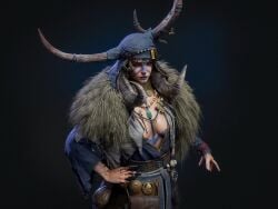 valka from assassin's creed (series) by jaeyong bae