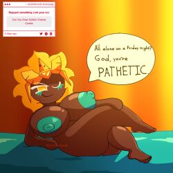 golden cheese cookie from cookie run by acedrinkssoda