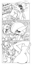 1boy 2girls ass female gardevoir infernape lopunny male noirchaton4 nude pokemon