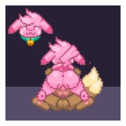 1:1 animated anus balls bell bell_collar bell_the_eevee collar collar_only digital_media_(artwork) duo eevee female feral generation_1_pokemon genitals knot knotted_penis low_res male male/female moan nintendo nude penetration penis pikachu pixel_(artwork) pixel_animation pokemon pokemon_(species) pussy reimachu vaginal_penetration vaginal_penetration