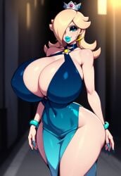 1girls ai_generated alluring alternate_costume arms_at_sides bimbo bimbo_body bimbo_lips bimbofication bimbofied blonde_hair bracelet breasts breasts_bigger_than_head brooch choker cleavage cleavage_cutout collarbone colored_nails covered_navel criss-cross_straps crown curvaceous curvy curvy_figure dress earrings eyeshadow female gigantic_breasts gradient_clothes hair_over_one_eye huge_ass huge_breasts lipstick long_dress long_nails looking_at_viewer mario_(series) massive_ass massive_breasts medium_hair nintendo novelai pelvic_curtain platinum_blonde_hair princess_rosalina seductive seductive_eyes seductive_look seductive_smile simple_background smile smirk solo solo_female street super_mario_galaxy tgm101_(artist) thick_lips thick_thighs thin_waist walking walking_towards_viewer wide_hips