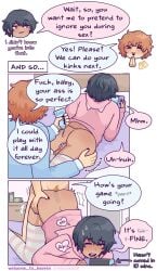 >w< 2boys anal anal_sex bed bedroom before_sex black_hair brown_hair casual_sex doggy_style doggystyle dominant_male ear_piercing femboy femboy_on_femboy femboy_only femboydom from_behind from_behind_position fucked_from_behind gaming gaming_while_penetrated gay gay_sex gaymer hoodie ignoring indoors lgbt light-skinned_male lube lube_bottle male male/male moaning moaning_in_pleasure monster_energy monster_energy_drink nintendo_switch smiling smirk submissive_male tan_skin thigh_highs thighhighs welcome_to_heaven x-ray yaoi