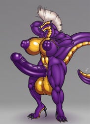 1futa anthro areola balls big_balls big_breasts breasts claws closed_eyes dickgirl dragon erection futanari hair hi_res horn huge_balls huge_breasts humanoid_penis hyper hyper_penis intersex lips muscular muscular_dickgirl muscular_intersex nipples nyatashia penis prettypinkponyprincess purple_areola purple_lips purple_nipples purple_penis solo solo_futa standing vein veiny_penis