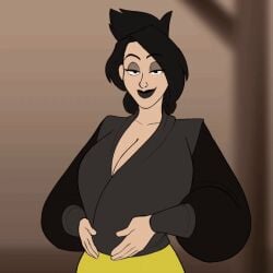 1girls animated areolae big_ass big_breasts big_nipples black_clothing black_lips black_topwear bouncing_breasts breasts bursting_breasts bust busty chest curvaceous curvy curvy_figure digital_media_(artwork) female female_only flashing flashing_breasts hammertheshark hips hourglass_figure huge_ass huge_breasts large_ass large_breasts legs light-skinned_female light_skin lips long_sleeves lura_miaxel mature mature_female navel navel_line nipples obliques original original_character perky_breasts presenting presenting_breasts slim_waist smug smug_face solo thick thick_hips thick_legs thick_thighs thighs undressing voluptuous waist wide_hips yellow_clothing yellow_legwear yellow_skirt