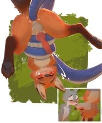 2025 anal anal_sex animal_genitalia animal_penis anthro anthro_on_feral anthro_penetrated anus ass balls blue_body blue_scales blush bodily_fluids brown_tail canid canine canine_genitalia canine_penis closed_eyes countershade_torso countershading cum cum_on_face digital_media_(artwork) disney erection faceless_character faceless_feral faceless_male female feral feral_penetrating feral_penetrating_anthro feral_penetrating_male fox fur genital_fluids genitals grey_body grey_fur group hi_res judy_hopps knot knotted_penis lagomorph leporid male male/male male_on_anthro male_on_feral male_penetrated male_penetrating male_penetrating_anthro male_penetrating_male mammal nick_wilde orange_body orange_fur oxfort2199 penetration penis rabbit reptile scales scalie sex snake tail trio zoophilia zootopia