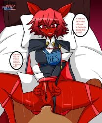 1boy 1girls 2025 airiin220 anal anal_sex anal_sex bed bondage clothed_sex clothing cyberairiin_(airiin220) female furry horse_race_tests human_on_anthro leotard male male_pov missionary_position penetration pillow pov pussy red_eyes red_fur red_hair resolute_mind_afternoon rope rope_bondage sex short_hair squirting wet_pussy