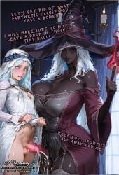 1girls ai_assisted ai_generated anus ass big_ass big_breasts black_body black_lingerie black_panties breasts bubble_butt busty cheating cheating_girlfriend cheating_wife cuck cuckold cuckold_pov cuckolding cum cumming dark-skinned_female dark_skin dat_ass dominant_female dress_lift elden_ring elden_ring_nightreign fat_ass female female_only femboy femdom hair_over_eyes healslut huge_ass huge_breasts humiliation lacy_panties large_ass large_breasts let_me_solo_her lifting_shirt lingerie magic male maledom mlommy muscular muscular_male netorare ntr orgasm_without_stimulation otoko_no_ko pussy recluse_(elden_ring) recluse_(nightreign) revenant_(nightreign) solo stockings sweat sweatdrop sweaty_ass sweaty_body sweaty_breasts text tiny_penis trap video_game_character video_game_mechanics white_hair witch witch_hat