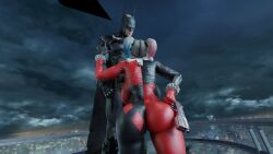 1boy 1boy1girl 1girls 3d batman batman_(bruce_wayne) batman_(series) big_ass big_breasts big_thighs breasts curvaceous curvy curvy_figure dc dc_comics female harleen_quinzel harley_quinn hips huge_ass huge_breasts huge_thighs large_ass large_breasts large_thighs light-skinned_female light-skinned_male light_skin male male/female mature mature_female sharkdudegta slim_waist thick thick_hips thick_legs thick_thighs thighs voluptuous waist wide_hips wide_thighs