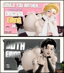 1girls 3d 3d_(artwork) big_breasts black_gloves black_hair black_stockings blue_eyes blush choker cigar cigarette collar condom dark_hair ear_piercing earrings energy_drink erina_pendleton fat_ass fat_butt glasses goth goth_girl gothic heat highv0ltage huge_ass huge_butt jojo's_bizarre_adventure light-skinned_female light_skin monster_energy naked_female on_bed phantom_blood piercing piercings sfm smoking solo solo_female source_filmmaker spiked_collar steam steaming_body steamy_breath stockings straight sweat sweating sweaty tattoo tattoo_on_butt tattooed_arm tattoos text voluptuous voluptuous_female wet wet_body wet_skin white_gloves white_stockings wide_hips wine wine_bottle wine_glass