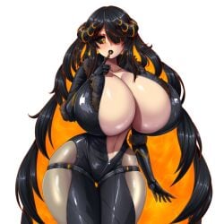 1girls 2020s 2024 2d 2d_(artwork) 2d_artwork 5_fingers background big_breasts big_hips black_hair blush blushed blushing_at_viewer breasts clothed clothed_female clothes clothing color colored cropped cropped_legs curled_horn curled_horns curved_horn curved_horns curvy curvy_body curvy_female curvy_figure curvy_hips curvy_thighs digital_drawing_(artwork) digital_media_(artwork) eyelashes eyes eyes_open female female_focus female_only fingers glove gloved_hands gloves goth_slut hair hips horn horns hourglass_figure indie_virtual_youtuber large_boobs large_breasts latex latex_bodysuit light-skinned light-skinned_female light_body light_skin lips lipstick long_hair long_hair_female looking_at_viewer mammal mammal_humanoid milla_noire_(vtuber) multicolored_hair neck no_bra no_bra_under_clothes no_dialogue no_text nsfw nude nude_female orange_eyes partially_clothed partially_clothed_female partially_nude pointy_chin pose posing revealing_clothes revealing_clothing revealing_outfit sexually_suggestive shiny shiny_breasts shiny_clothes shiny_legs shiny_skin simple_background solo solo_focus suggestive suggestive_look suggestive_pose suggestive_posing textless thick_thighs thighs tight tight_clothes tight_clothing tight_dress tight_fit two-tone_hair very_long_hair very_long_hair_female virtual_youtuber voluptuous voluptuous_female vtuber white_background wide_eyed wide_thighs