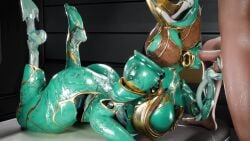 3d_(artwork) 3d_animation animated ass babymoonart ball_fondling balls big_butt blue_body digital_extremes digital_media_(artwork) duo feet feet_up fellatio female first_person_view fondling genitals gold_(metal) hand_on_balls human humanoid lotus_(warframe) low-angle_view lying male male/female mammal multicolored_body on_bottom on_front on_top oral penile reverse_cowgirl_position sentient_(warframe) sex short_playtime sound sound_effects sound_warning sumsmutcreator_(modeler) tagme tencent thick_thighs video warframe
