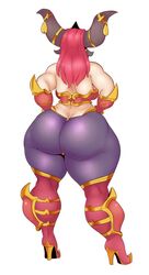 1girls alexstrasza armor ass ass_cleavage back_view backboob bbw big_ass boots bottom_heavy butt_crack curvy dat_ass dragon_aspect female female_only footwear gauntlets gigantic_ass greaves heels heroes_of_the_storm high_heel_boots high_heels horned_humanoid hourglass_figure huge_ass large_ass large_breasts milf rear_view red_hair solo sunnysundown thick_ass thick_thighs thunder_thighs tights voluptuous wide_hips world_of_warcraft