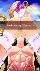 1futa 1girls anus ass autumn_xiao_long backsack balls ballsurfing big_breasts black_hair blake_belladonna blonde_hair blowjob bottomless breasts caption cat_girl clothed clothing dinotits dominant_futanari duo english_text faunus fellatio female femsub full-package_futanari futa_on_female futadom futanari hands_on_thighs human intersex licking licking_balls light-skinned_female light-skinned_futanari light_skin looking_at_viewer looking_back looking_down low-angle_view original_character partially_clothed penis pink_hair precum rainbow rwby smug snapchat standing submissive_female sword_swallowing_position tagme testicles text tongue_out_blowjob two_tone_hair vagina x-ray