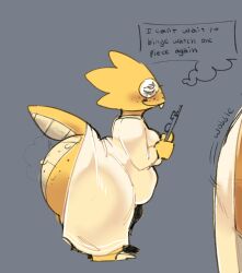 alphys from undertale (series) by ceramicteacup