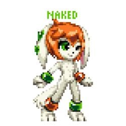 anthro canine emmisbadart female female_protagonist freedom_planet milla_basset nude nude_female nude_male pixel_art video_games