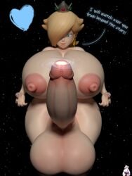 1futa 3d balls big_balls big_breasts big_nipples big_penis blonde_hair blue_eyes breasts completely_nude english_text futa_giantess futa_only futanari giantess glans hair_over_one_eye hyper hyper_breasts hyper_penis large_balls large_breasts large_penis lazza_(artist) macro macro_futa mario_(series) nintendo nude nude_futanari penis princess_rosalina short_hair solo super_mario_galaxy testicles text thighs