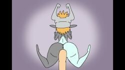 2d anal animated animated_internal_view anthro ass_jiggle ear_motion floating ginger_hair glowing_inside imp imp_midna internal_view midna no_sound plap precum squatting squirting tagme the_legend_of_zelda twilight_princess video