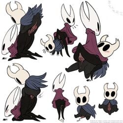 1:1 annie-mae anthro anus arthropod badgengar blush cape cloak colored cum cum_in_pussy cum_inside female hi_res hollow_knight hollow_night hornet_(hollow_knight) incest insects knot knotting larger_female male multiple_poses penis pose protagonist_(hollow_knight) red_cape sex siblings size_difference smaller_male straight unusual_penis vaginal_penetration vessel_(species)