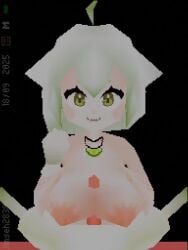 1boy 1girls 3d_animation :3 ;p animal_penis animated areolae boobjob breasts breasts_out cum_on_breasts cum_pool cumshot fan_mascot_(vtuber) fan_mascot_focus_(vtuber) feral feral_on_female indie_virtual_youtuber jimseh2838 laimu looking_at_viewer low_poly naked_female no_sound paizuri penis_between_breasts polygon polygonal polygonal_breast pov pov_eye_contact shorter_than_30_seconds tagme titfuck titjob tongue_out video virtual_youtuber zoophilia