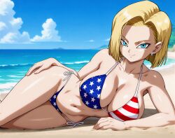 android 18 from dragon ball
