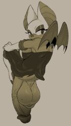 rouge the bat from sega by unholy rigatoni