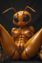 ai_generated animal animal_humanoid ant anthro anthro_female anthro_only beastiality furry furry_female furry_only humanoid insect insect_girl insectophilia insects realistic sexy_pose thefinalrule